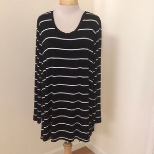 Soma XXL striped long sleeve top.